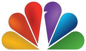 A colorful logo of nbc is shown.